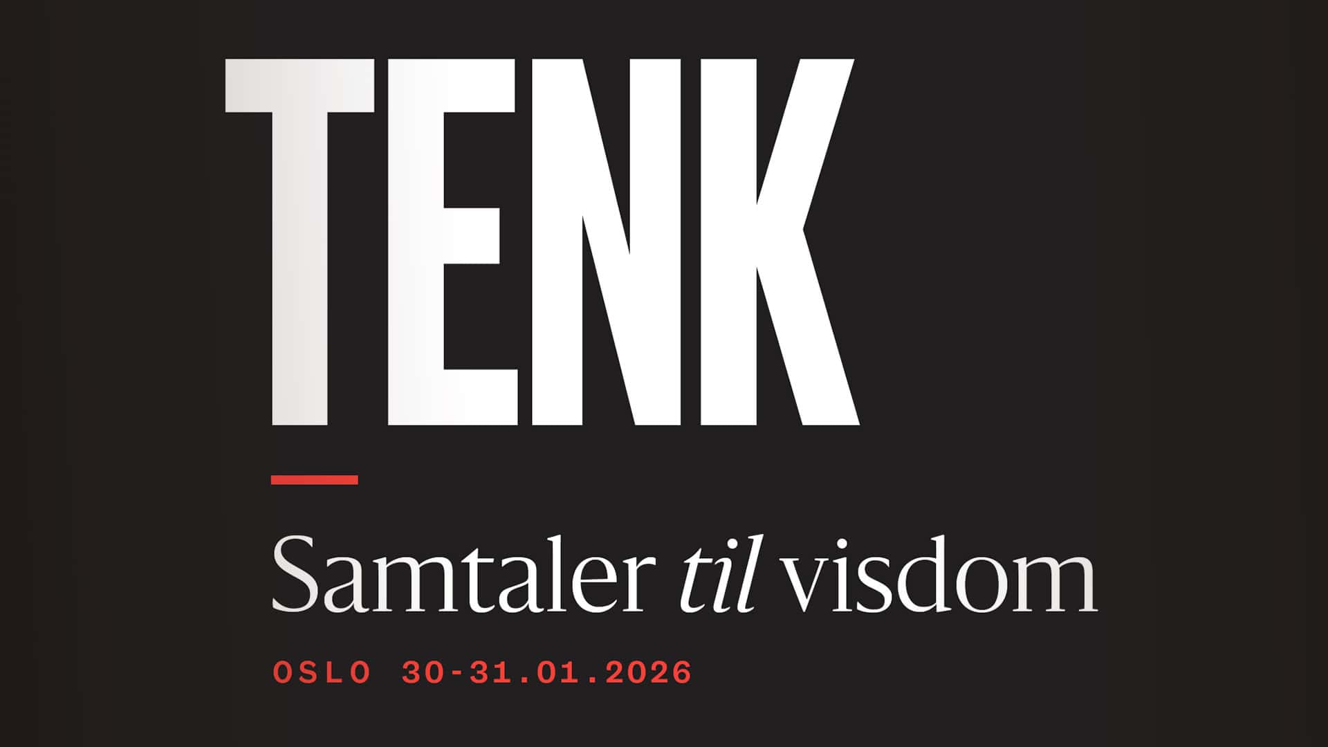Tenk Vip TENK 2026 - Skaperkraft